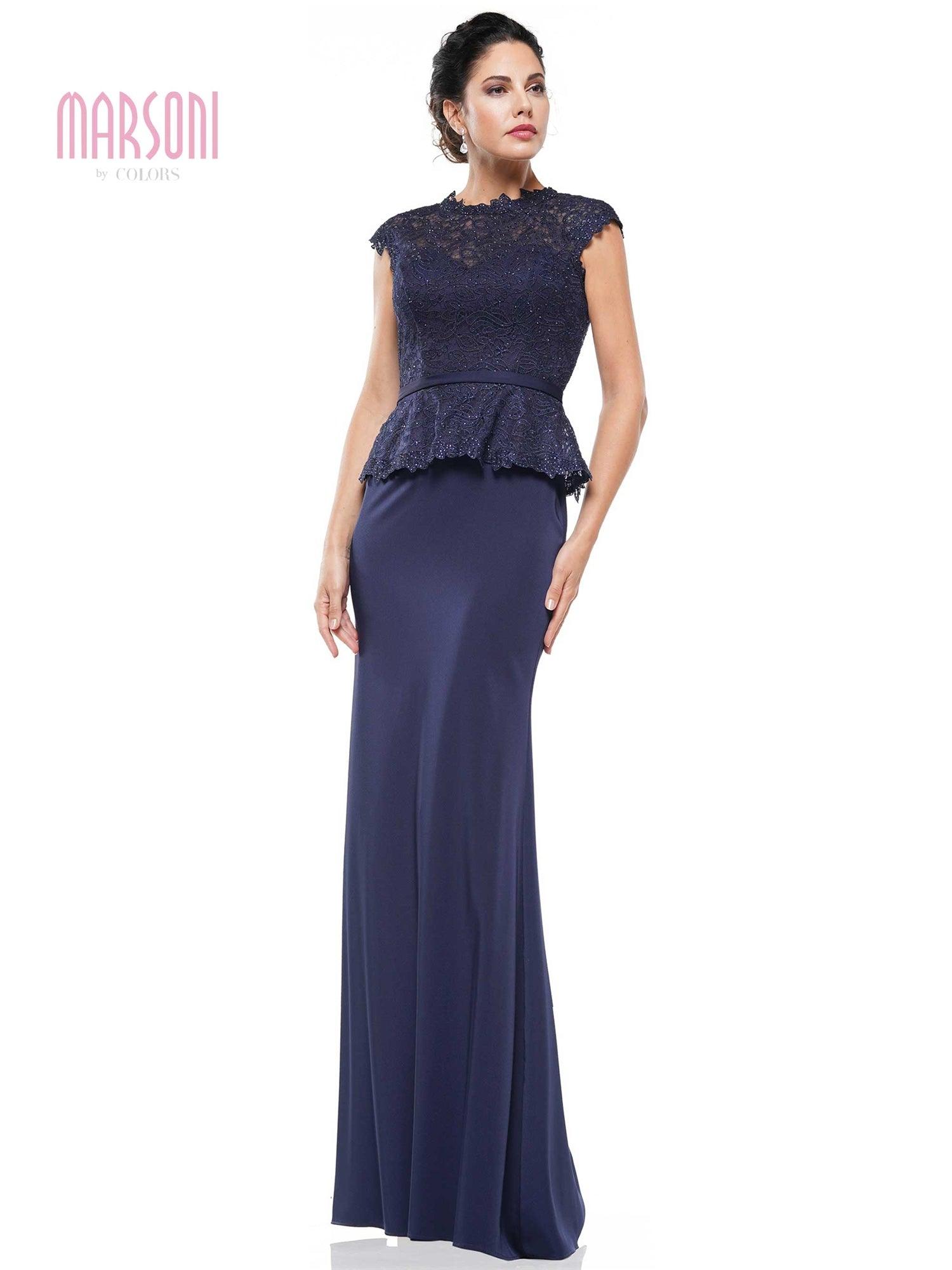 Marsoni M220 Long Mother of the Bride Formal Dress