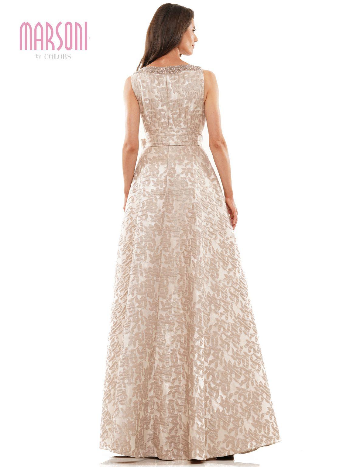 Marsoni 1213 Long Sleeveless Formal Evening Dress