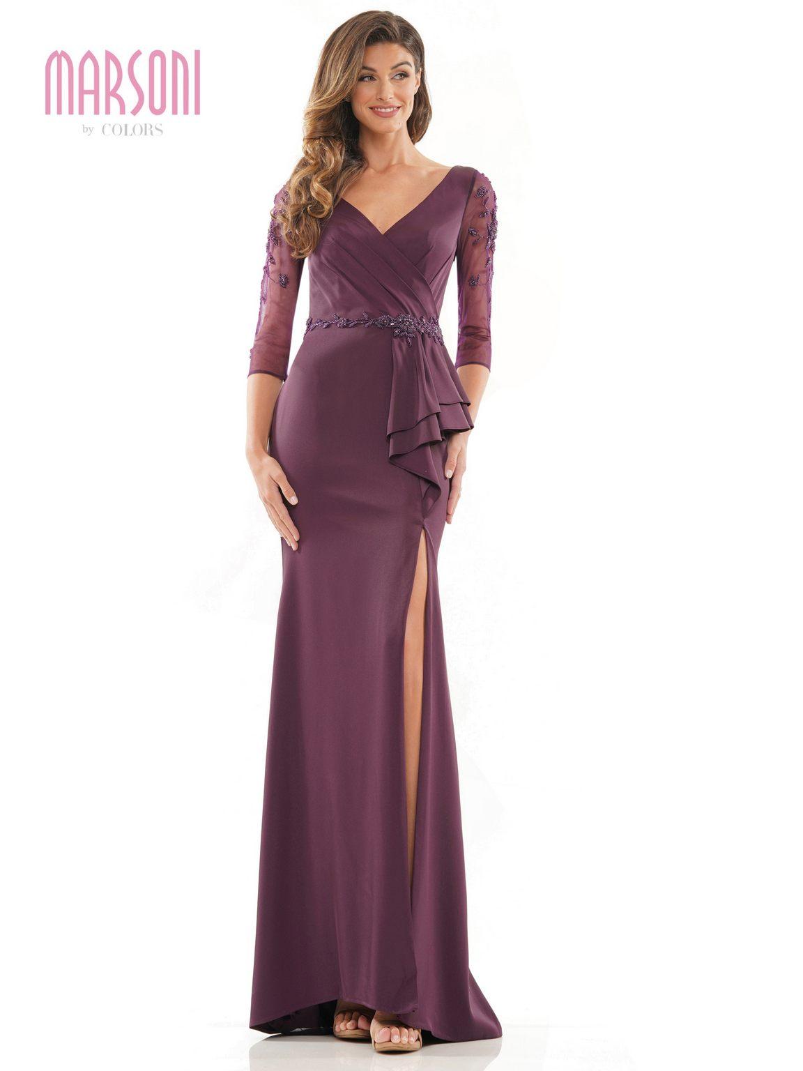 Marsoni 1231 Long Formal Mother of the Bride Dress