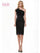 Cocktail Dresses Short One Shoulder Cocktail Dress Black
