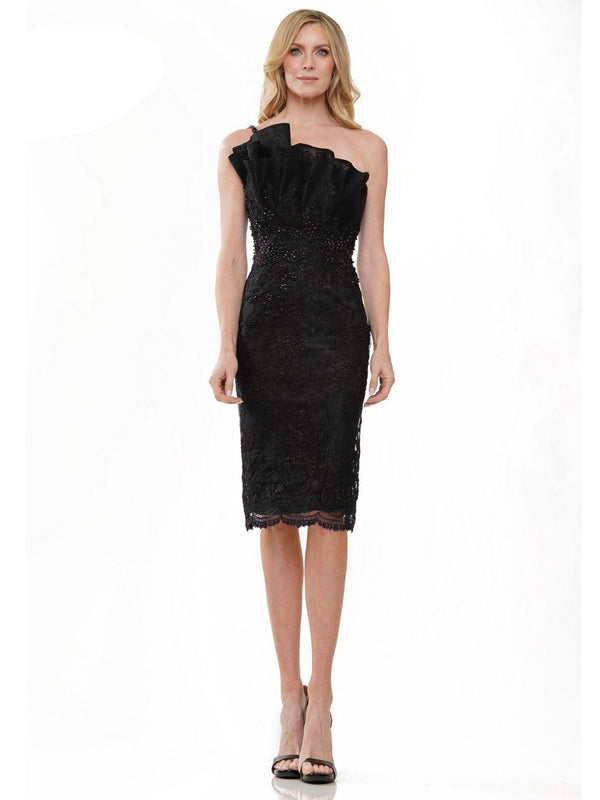Marsoni MV1232 Short One Shoulder Cocktail Dress