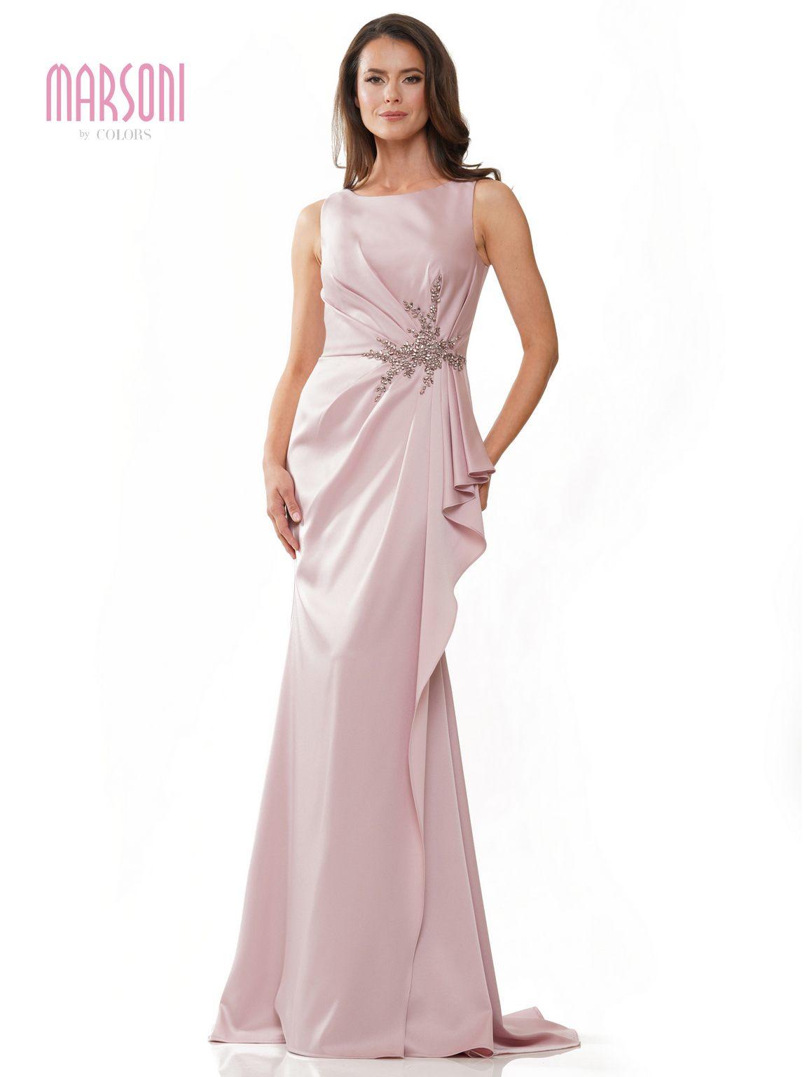 Marsoni MV1233 Long Sleeveless Formal Dress