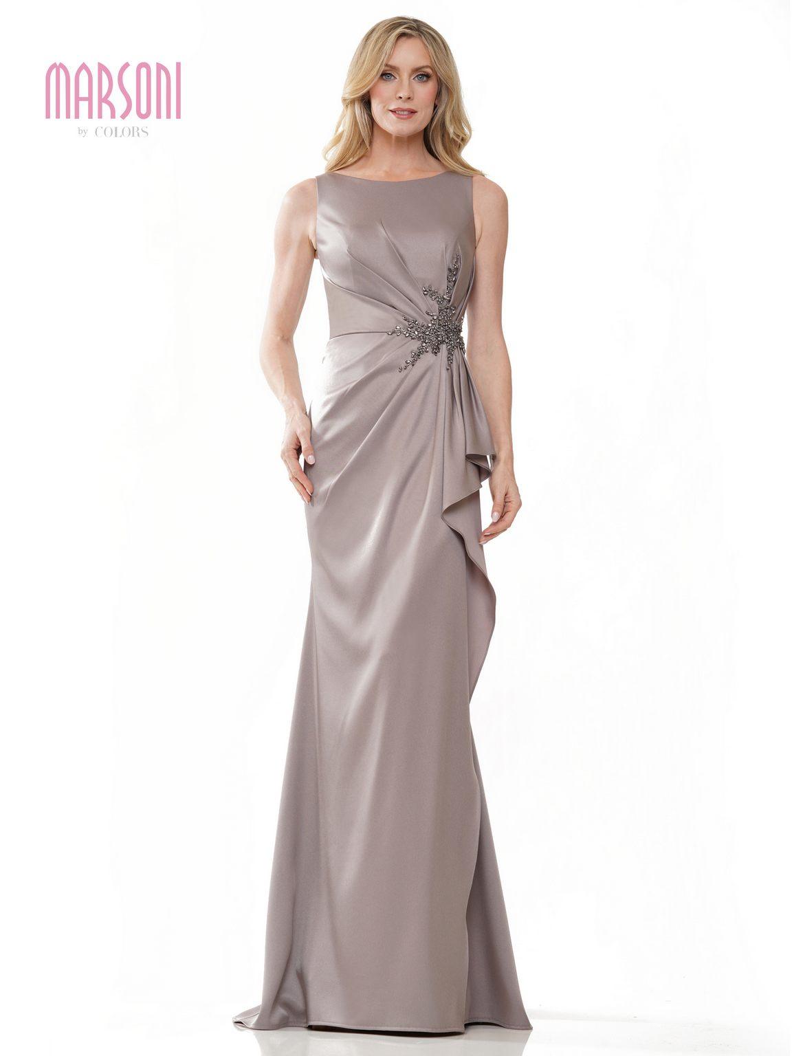 Marsoni MV1233 Long Sleeveless Formal Dress
