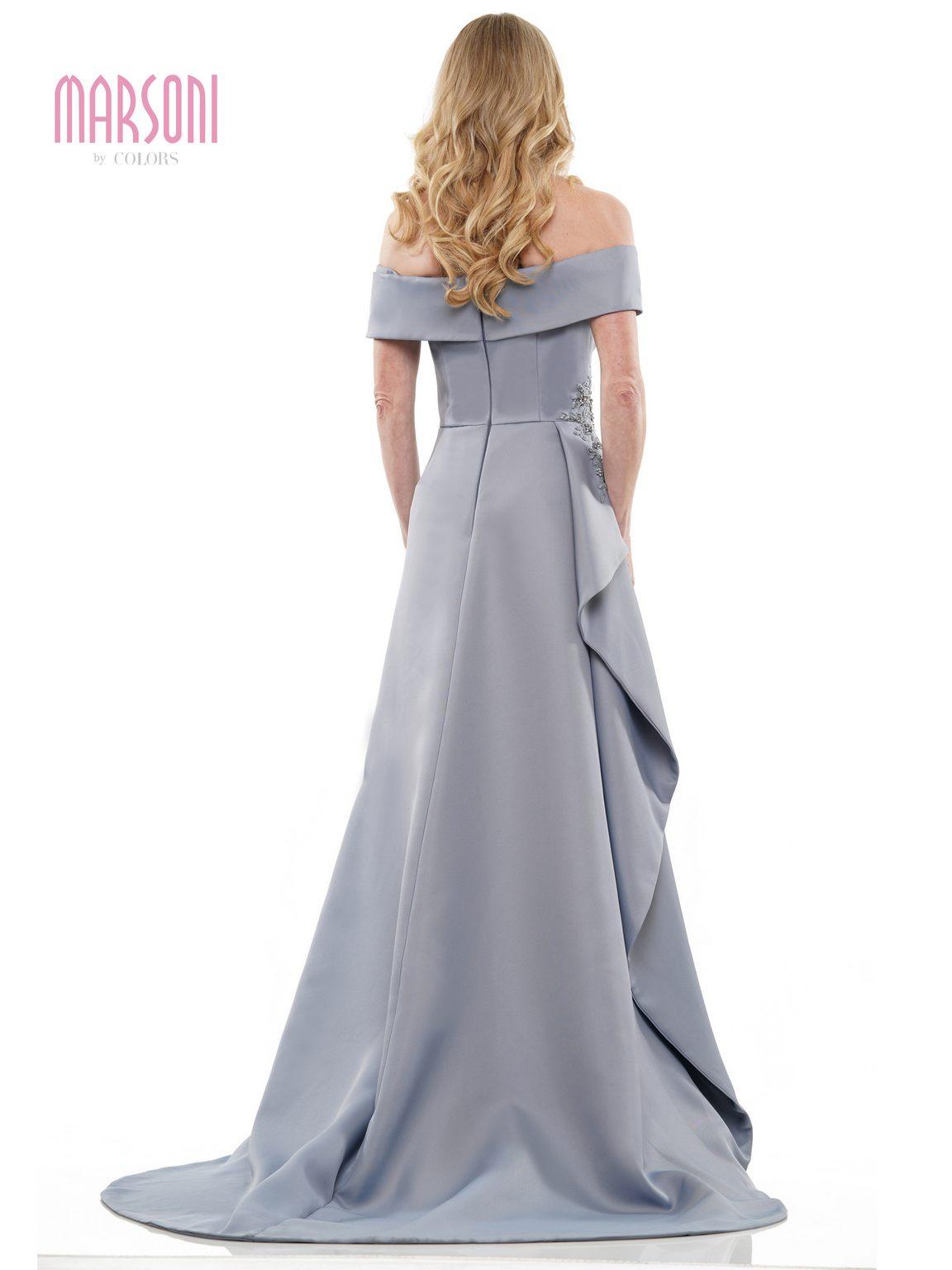 Marsoni MV1235 Long Off Shoulder Formal Dress
