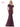 Mother of the Bride Dresses Long One Shoulder Fitted Formal Gown Eggplant