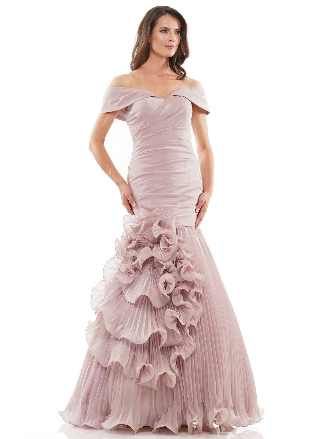 Formal Dresses Long Off Shoulder Formal Mermaid Dress Mauve