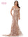Formal Dresses Long Off Shoulder Formal Dress Gold
