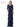Mother of the Bride Dresses Long 3/4 Sleeve Chiffon Formal Dress Navy