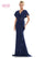 Mother of the Bride Dresses Long Formal Mother of the Bride Dress Navy