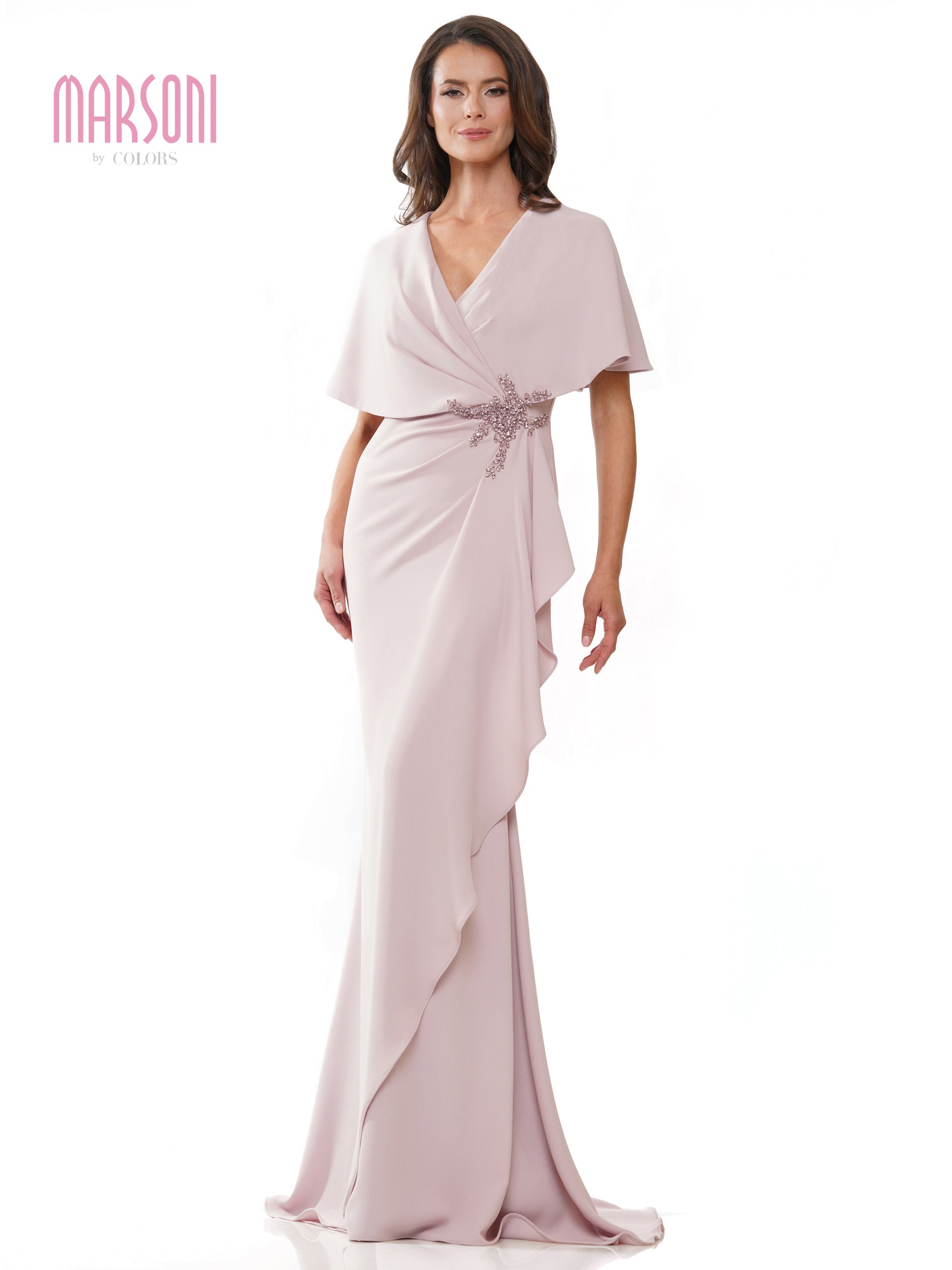 Marsoni MV1249 Long Formal Mother of the Bride Dress