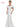 Mother of the Bride Dresses Mother of the Bride Flutter Sleeve V Neck Long Dress Silver