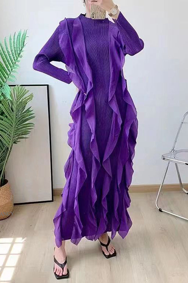 Bodycon Long Sleeve Ruffle Stretch Dress The Dress Outlet Bodycon Long Sleeve Ruffle Stretch Dress The Dress Outlet