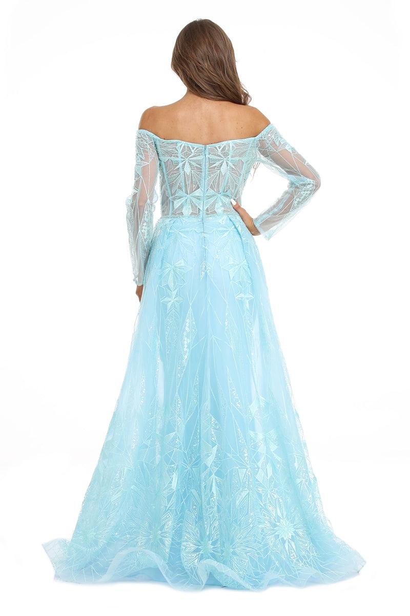High Couture NR2239 Prom Long Off Shoulder Ball Gown