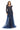Prom Dresses Long Sleeve Formal Evening Prom Gown Navy