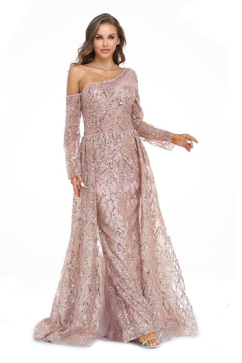 Prom Dresses Long Prom Dress Evening Gown Dusty Rose