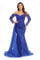 Prom Dresses Prom Long Off Shoulder Formal Dress Royal Blue