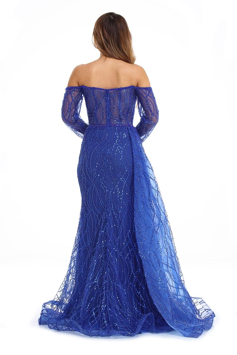 High Couture NR2245 Prom Long Off Shoulder Formal Dress