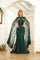 Prom Dresses Prom Long Halter Formal Cape Dress Emerald