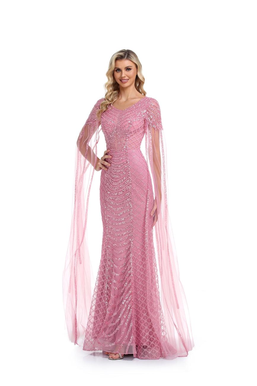 Prom Dresses Prom Long Formal Evening Dress Dusty Pink