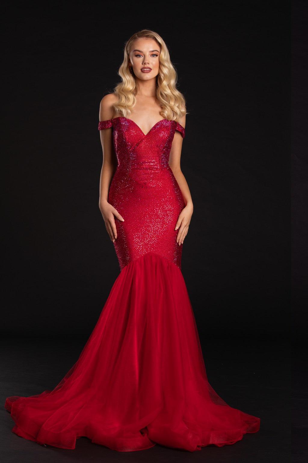 Portia and Scarlett PS21251 Long Formal Mermaid Prom Dress