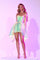 Cocktail Dresses High Low Strapless Prom Cocktail Dress Yellow