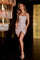 Cocktail Dresses Short Cocktail Fitted Dress Pink