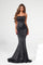 Prom Dresses Long Spaghetti Stra Fitted Prom Dress Black
