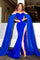 Prom Dresses Long Off Shoulder Fitted Prom Dress Cobalt