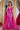 Prom Dresses Long Off Shoulder Fitted Prom Gown Hot Pink