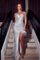 Prom Dresses Long Spaghetti Strap Beaded Prom Dress Silver