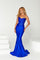 Prom Dresses Long Strapless Fitted Prom Dress Cobalt
