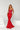 Prom Dresses Long Strapless Fitted Prom Dress Red