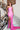 Prom Dresses Long Fitted Beaded High Slit Prom Gown Pink