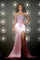 Prom Dresses Long Beaded Trumpet Prom Dress Pink