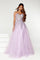 Prom Dresses Long Strapless Prom Ball Gown Lilac