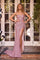 Prom Dresses Formal Sequin Long Prom Dress Pink