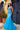 Prom Dresses Sequins Mermaid Long Prom Gown Ocean Blue