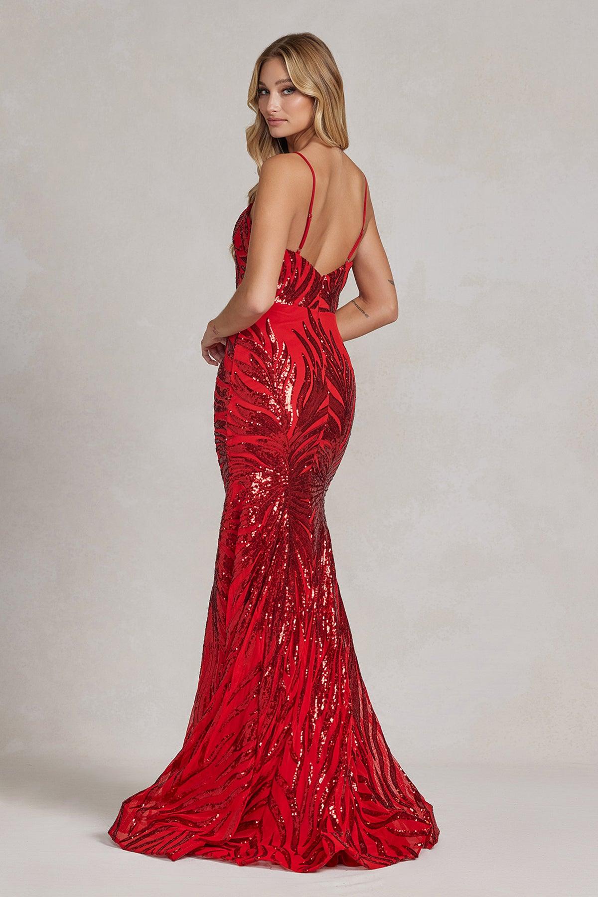 Nox Anabel G1146 Long One Shoulder Formal Prom Dress Lilac