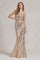 Nox Anabel R1204 Long One Shoulder Fitted Prom Dress Black