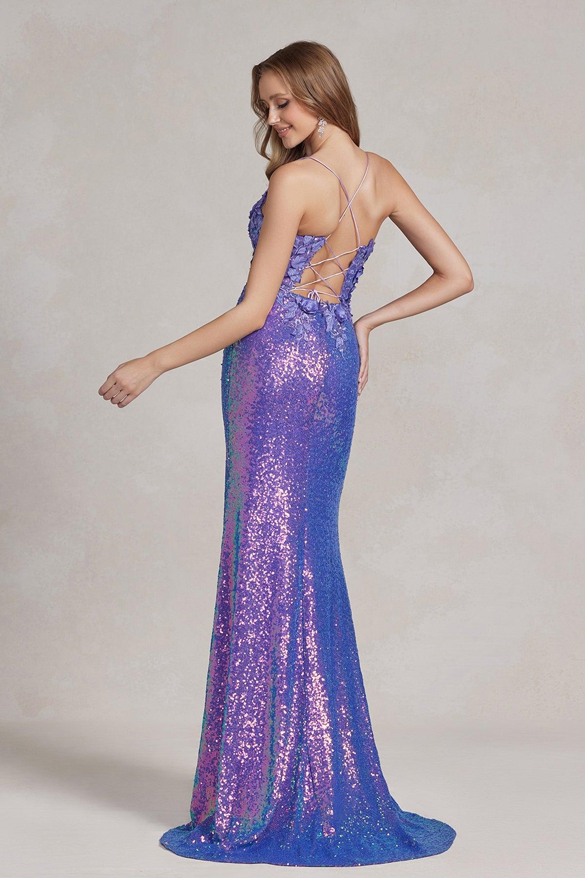 Nox Anabel R1207 Prom Long Formal Sexy Dress Black