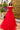 Prom Dresses Long Fitted A Line Petite Prom Gown Red