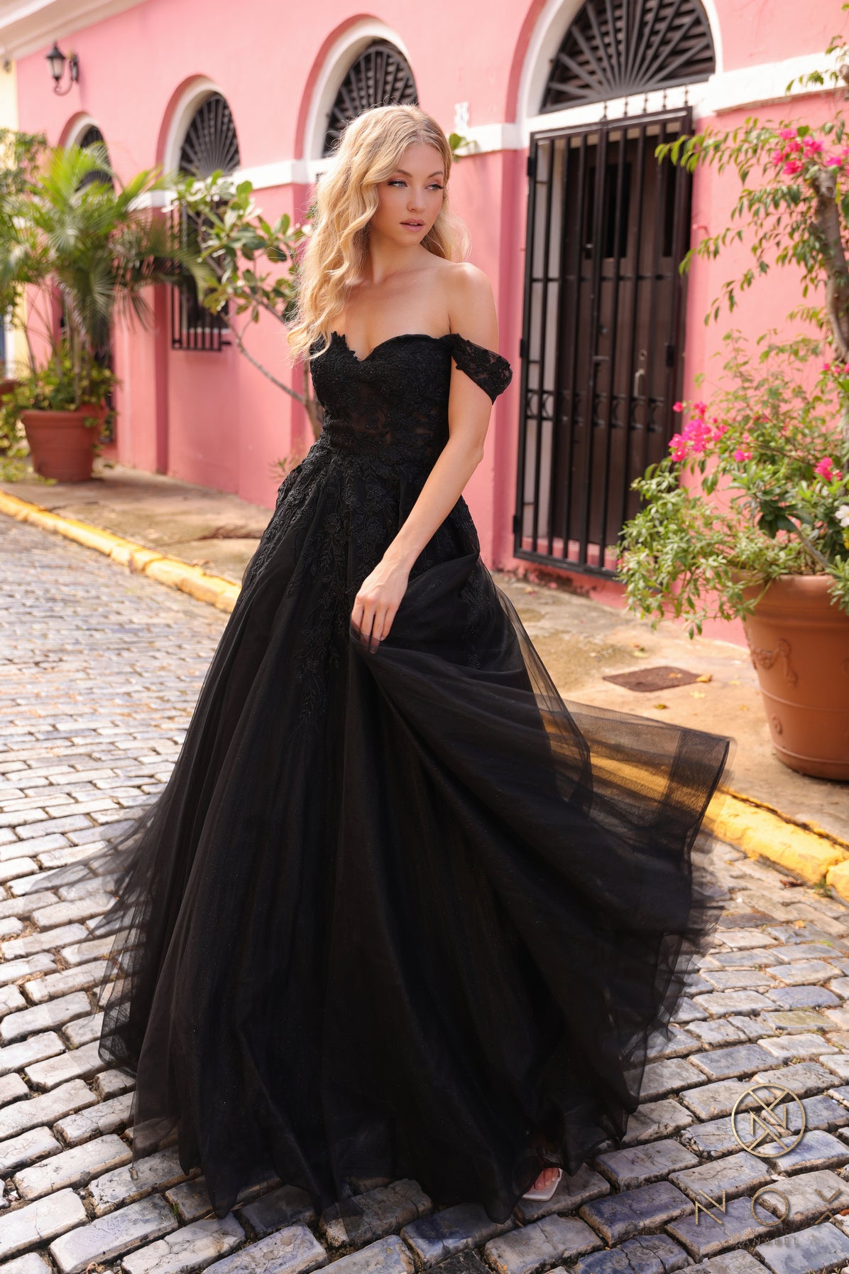 Prom Dresses Long A Line Prom Ballgown Black