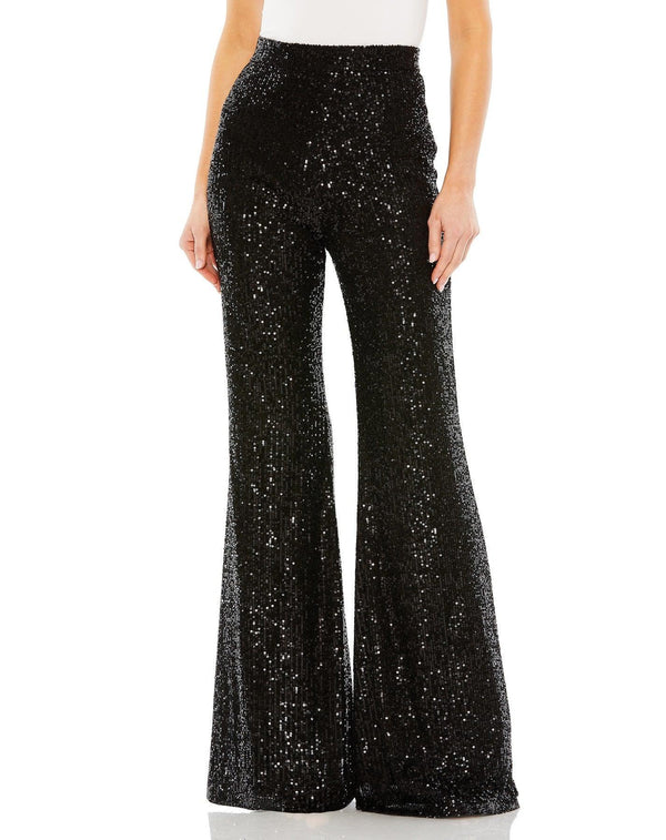 Formal Sequined Long Pants ONLY Sequined Detail & Long Pants Mac Duggal R26849
