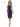 Cocktail Dresses Short One Shoulder Cocktail Dress Navy