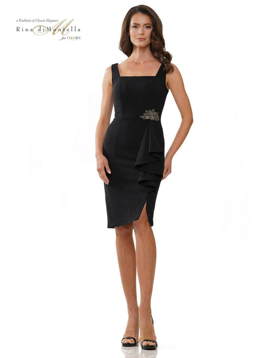 Cocktail Dresses Short Sleeveless Cocktail Dress Black