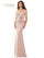 Formal Dresses Long Off Shoulder Formal Fitted Gown Rose
