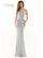 Formal Dresses Long Off Shoulder Formal Fitted Gown Seaglass
