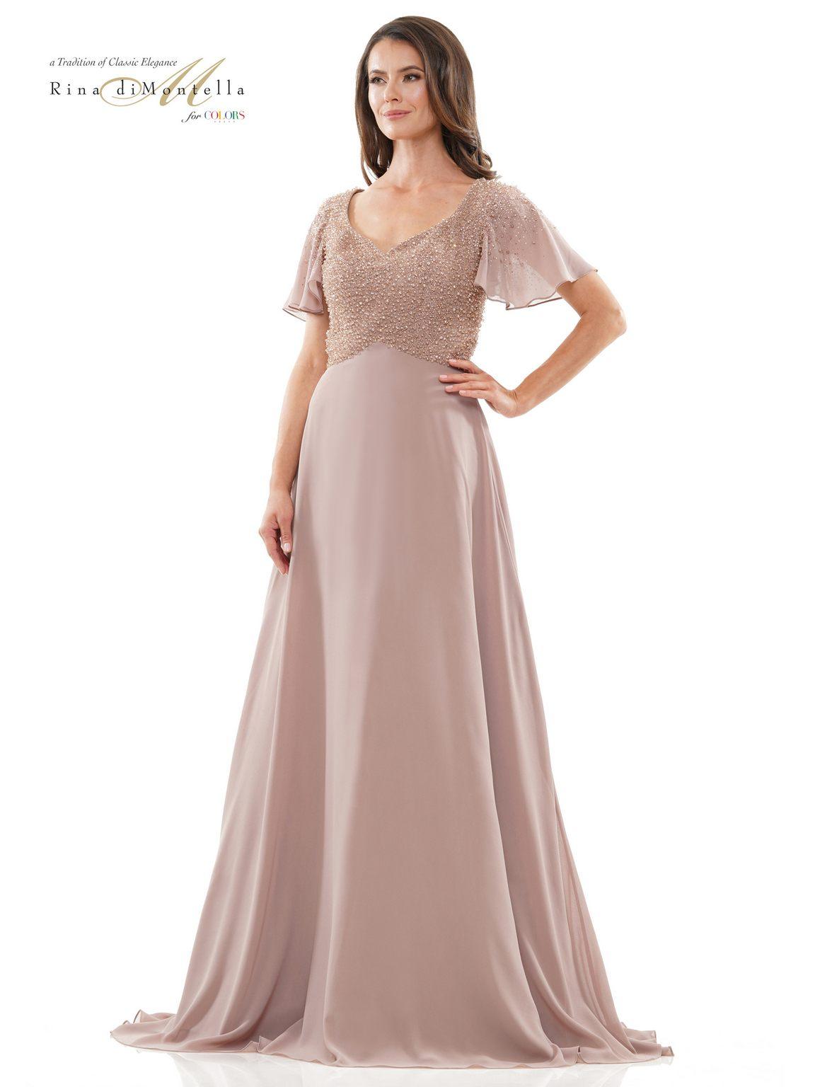 Mother of the Bride Dresses Long Mother of the Bride Formal Dress Taupe