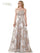 Formal Dresses Long Strapless Formal Dress Rose Gold