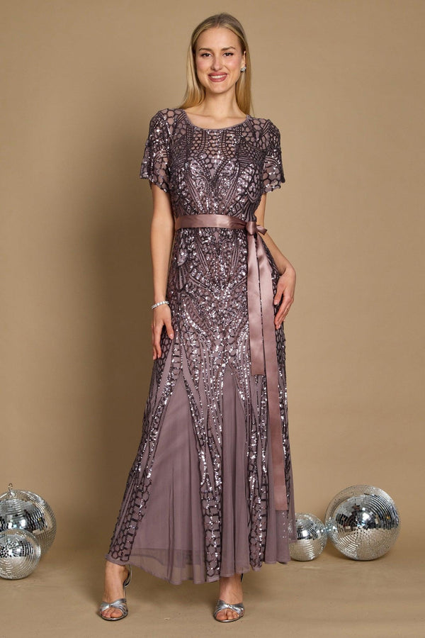Mother Of The Bride Long Dress Long Length R&M Richards 1875